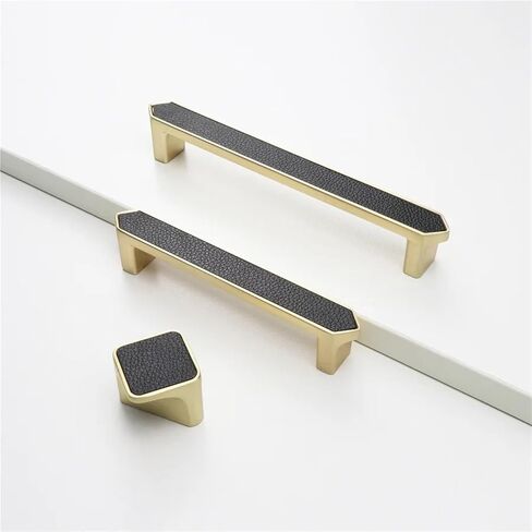 Leather Kitchen Cabinet Handles for Furniture Zinc Alloy Door Wardrobe and Drawer Hardware 1Pcs(K) in Saudi Arabia