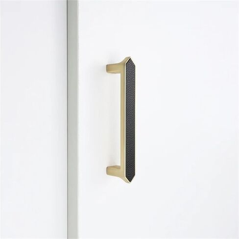 Leather Kitchen Cabinet Handles for Furniture Zinc Alloy Door Wardrobe and Drawer Hardware 1Pcs(K) in Saudi Arabia