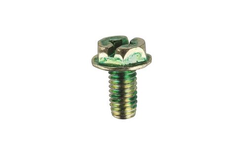 NSI GSC Solid Wire Grounding Combo Slotted Hex Screw, Pack of 100 in Saudi Arabia