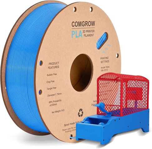 Comgrow PLA 3D Printer Filament, 3D Printer PLA Filament 1.75mm, Dimensional Accuracy +/- 0.02 mm, 1KG Spool PLA Forest Green in Saudi Arabia
