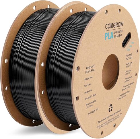 Comgrow PLA 3D Printer Filament, 3D Printer PLA Filament 1.75mm, Dimensional Accuracy +/- 0.02 mm, 1KG Spool PLA Forest Green in Saudi Arabia