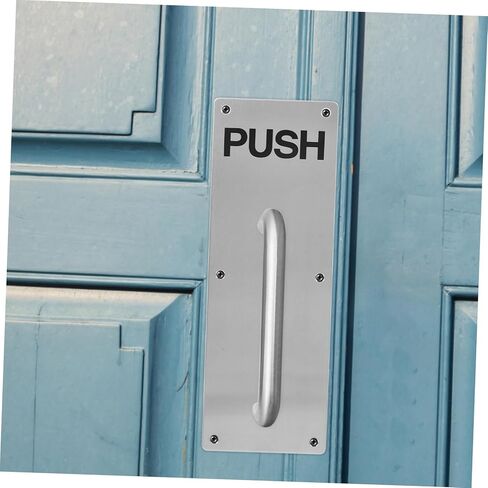 Veemoon Stainless Steel Fire Door Sliding Panel Kick Plate Door Reinforcement Decorative Hardware in Saudi Arabia