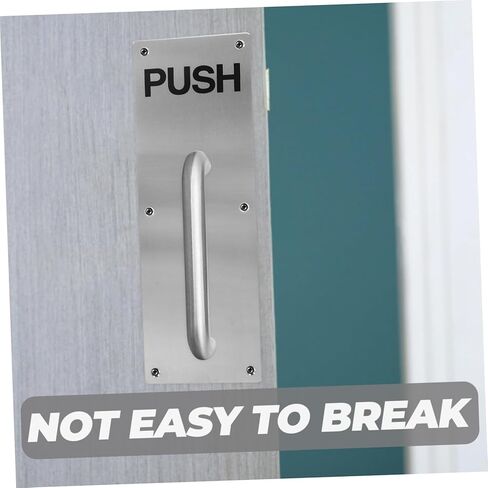 Veemoon Stainless Steel Fire Door Sliding Panel Kick Plate Door Reinforcement Decorative Hardware in Saudi Arabia
