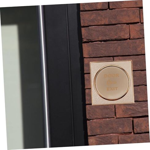 Lurrose Push Exit Button Cover Panel Door Access for Easy Installation and Quick for Home and Garage Use in Saudi Arabia