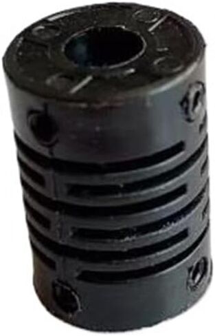 Encoder Coupling Micro Elastic bore 4mm 6mm 8mm 10mm Small Motor Flexible Coupler Nylon Small Plastic Coupling(D20 L25 10-10mm) in Kuwait