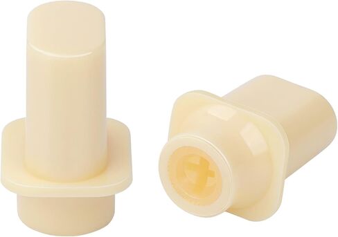 Banworks Guitars 3-Way/5-Way Toggle Switch Tip 3.5mm/4.9mm Cross Slot Pickup Selector Switch Caps Barrel Switch Knob Tip for Fender Squier Telecaster Tele Guitars Pack of 2 JT/DWQM-08 Vintage White in Saudi Arabia