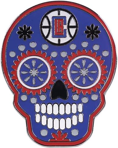 Pro Specialties Group Los Angeles Clippers Lapel pin Sugar Skull… in Saudi Arabia