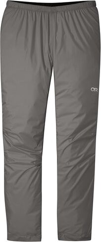 Outdoor Research Men's Helium Rain Pants | Waterproof, Windproof, Breathable, Lightweight, Durable, Standard Fit Black in Kuwait