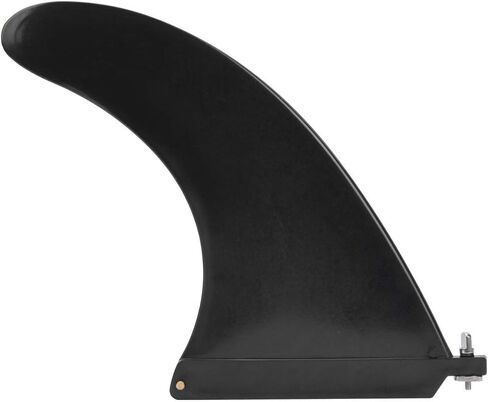 HERCHR Paddle Board Fin Replacement, Detachable Inflatable Surfboard Fins Surf Fins Small Center Single Fin Surf for Surfing, Surfboard, Stand-Up Paddle Board, Longboard, 8.27x6.50 Inch in Saudi Arabia