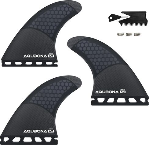Surfboard Fins Single Dual Tab FinG3/G5/G6/G7 Half Carbon+Honeycomb Surfboard fin Tri Fin Thruster Set in Saudi Arabia