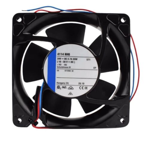 4114NH6 Fan 12CM for 24V 2.7A 65W 12038 120X120X38MM 4114 NH6 2-Wire Cooling Fan in Saudi Arabia