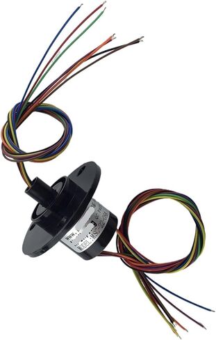 1pc 22mm 2A Slip Ring 2/4/6/8/12/18/24 Channel Spare Parts Rotary Conductive Slip Ring(Type A-8ch) in Kuwait