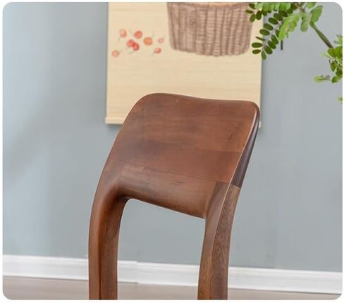Office Chair Wujinmu Walnut Furniture Tea Table Mortise and Tenon Rectangular Solid Wood Home Black Walnut Shuke Dining Chair Home Office Desk Chairs in Saudi Arabia