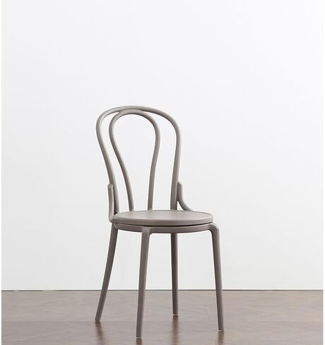 Office Chair European Style Household Plastic Chair Cafe Restaurant Negotiation Leisure Dining Chair Simple and Stylish All-Plastic Chair Home Office Desk Chairs in Saudi Arabia