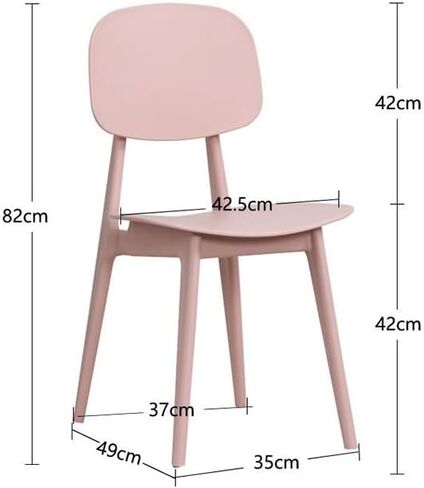Office Chair Candy Chair Nordic Modern Simple Home Creative Restaurant Plastic European Leisure Chair Home Office Desk Chairs in Saudi Arabia