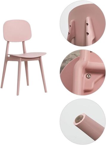 Office Chair Candy Chair Nordic Modern Simple Home Creative Restaurant Plastic European Leisure Chair Home Office Desk Chairs in Saudi Arabia