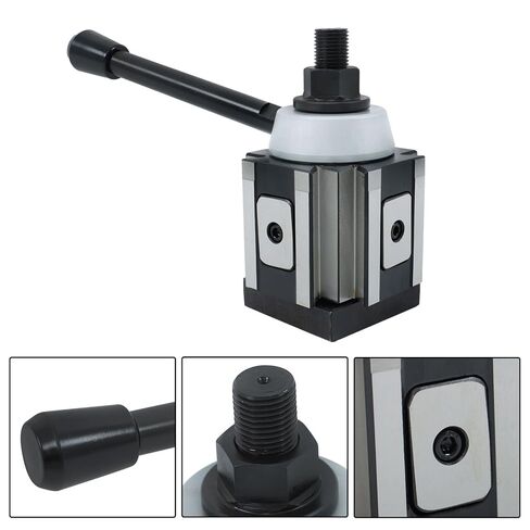 findmall CXA Piston Type Tool Post 13-18 Inch Swing Tool Holder, 250-300 Industrial Tools Quick Change Turning and Facing Holder Fit for Lathe in Saudi Arabia