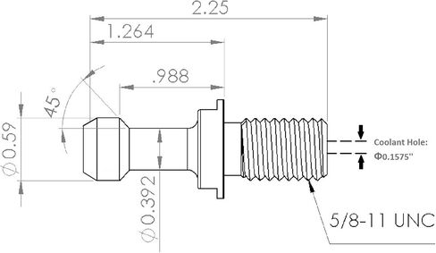 10 قطع CAT40-45° مبرد CNC سحب ترصيع 461U/T يناسب أداة آلة HAAS in Kuwait