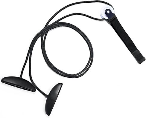 الرقبة والأكتاف ممارسة التوتر حبل الكتف بكرة للعلاج الطبيعي، والرياضة العلاج الطبيعي حزام بكرة الكتف، على نظام بكرة الباب لإعادة تأهيل الكتف، الصالة الرياضية العمل بها in Kuwait