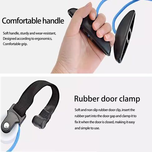 الرقبة والأكتاف ممارسة التوتر حبل الكتف بكرة للعلاج الطبيعي، والرياضة العلاج الطبيعي حزام بكرة الكتف، على نظام بكرة الباب لإعادة تأهيل الكتف، الصالة الرياضية العمل بها in Kuwait