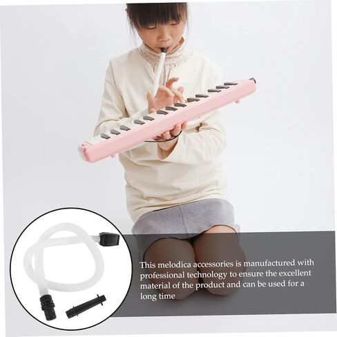 أنبوب ميلوديكا لقطعة الفم لـ 32/36/37 مفتاح ميلوديكا بديل بلاستيكي مناسب للطلاب والكبار، تصميم قوي وخفيف الوزن in Kuwait