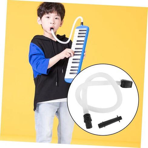 أنبوب ميلوديكا لقطعة الفم لـ 32/36/37 مفتاح ميلوديكا بديل بلاستيكي مناسب للطلاب والكبار، تصميم قوي وخفيف الوزن in Kuwait