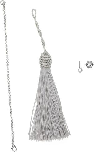 BESPORTBLE 17-Key Tremolo Chain for Kalimba Zinc Alloy Thumb Piano Accessory Musical Chain for Decoration and Replacement in Kuwait