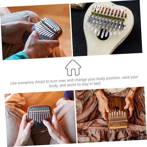 BESPORTBLE 17-Key Tremolo Chain for Kalimba Zinc Alloy Thumb Piano Accessory Musical Chain for Decoration and Replacement in Kuwait