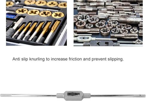 مقبض مفتاح الصنبور، حامل صنبور خيط من سبائك الصلب، أداة التنصت اليدوية M13 32 مع مقابض قابلة للإزالة، ومفتاح صنبور مقاوم للصدأ للإصلاح والعمل في الهواء الطلق in Kuwait