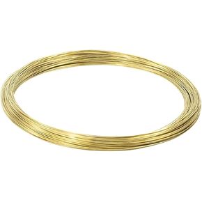 Copper Wire For Wire Wrapping, Diameter 0.3mm-5mm Brass Wire Length 1m Suitable for Handicraft Making, Jewelry Design, Electrical Engineering(4mm) in Kuwait