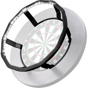 Turnart Dart Board Light, 360° Dartboard Light Dart Accessories for Dartboards, 90 LED Dart Board Lighting System 550 LUX Illumination in Kuwait