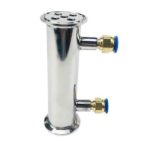 1.5 بوصة 38 مم (OD50.5 مم) مزيل البلغم، الارتجاع، مكثف التقطير مع مداس أنثى 1/4 بوصة، الطول 150 مم، فولاذ 304 in Kuwait