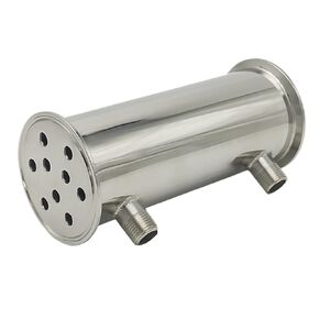 3 "قطر 76 مللي متر (OD 91 مللي متر) ارتفاع 200 مللي متر مكثف ارتجاعي مبرد مقطر لعمود التقطير in Kuwait