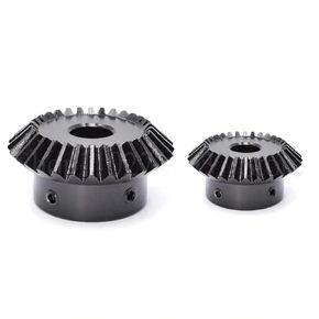 1:2 Bevel Gear 1.5 Modulus 30/40Teeth 45# Steel Bore 5-20mm Straight Bevel Gears 1Pcs(12.7mm,40 Teeth) in Kuwait