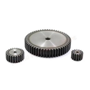 1.5M/2M/2.5Mod Spur Gear 26-40Teeth 45# Steel Flat Straight ​Thickness 15/20/25mm 1Pcs(2 Mod,38Teeth-1pcs) in Saudi Arabia