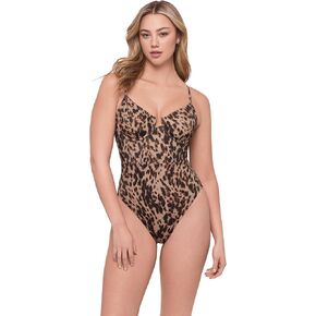 Womens Sculpting Corset Underwire One Piece Swimsuit in Kuwait