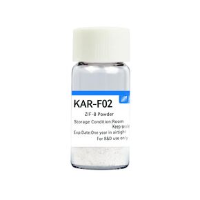 Metal Organic Frameworks MOFs ZIF-8 Powder KAR-F02 Ideal for Gas Storage, Separation, and Catalysis CAS 59061-53-9 (1 Gram) in Kuwait
