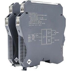 1 قطعة 4-20mA إلى 0-10V إشارة المعزل الارسال موزع إشارة محول 0.1% F.S 1 في 2 خارج الجهد الحالي محول (18-32,4-20MA داخل وخارج_1 في 4 خارج) in Kuwait