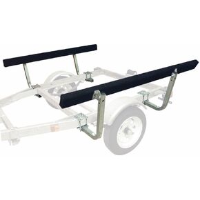 دليل القارب على طراز Bunkboard من Overton - مغطى بالسجاد، يناسب إطارات المقطورة حتى 4-1/4 بوصة، فولاذ مجلفن مسبقًا، تركيب قابل للتعديل، الأجهزة متضمنة، مجموعة من 2 in Kuwait