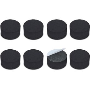 أقدام عزل مكبر الصوت TroyStudio، 0.8 بوصة (16 قطعة) وسادات سيليكون لاصقة لزوج شاشة الاستوديو، قاعدة عزل القرص الدوار لتقليل الاهتزاز والرنين، مسامير غير قابلة للانزلاق لسطح المكتب والمسرح المنزلي in Kuwait