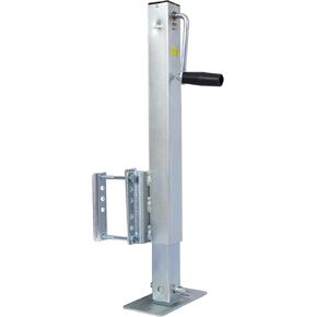 Gecheer Heavy Duty Trailer Jack with Drop Leg – 2500 lb Capacity, 28.6 in Lift, Fixed Mount for 3" x 5" Trailer Frames, Bolt-On Installation in Saudi Arabia