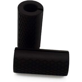 2 Inch Thick Bar Grips Adapter, Silicone Rubber Handle Covers for Barbells, Dumbbells, Cable Machine and Pull Up Bar, Thick Grip Training for Forearm Strength, Weightlifting and Fitness in Kuwait