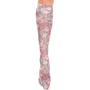 Celeste Stein Women's Mild Compression Knee High Stockings - Tiny Flowers in Saudi Arabia