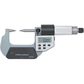 Digital Point Micrometer IP54 0-25mm 0.01mm Outside Micrometer 25-50mm 50-75mm 75-100mm DIN(75-100mm 15degree) in Saudi Arabia