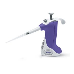 VistaLab 1257-0300 Ovation Fixed Volume Two Stroke BioNatural Pipette, 300 microliter Volume, +/-1.0% Accuracy, Purple in Kuwait