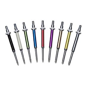 VistaLab 1025 Aluminum Alloy and Stainless Steel MLA Precision Pipette, 100 microliter Volume, +/-1% Accuracy, Blue in Kuwait