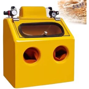 خزانة السفع الرملي المحمولة - آلة السفع الرملي الهوائية لسطح المكتب لإزالة الصدأ المعدني شديد التحمل، تنظيف الشوائب، أداة تفجير كاشطة فعالة in Kuwait