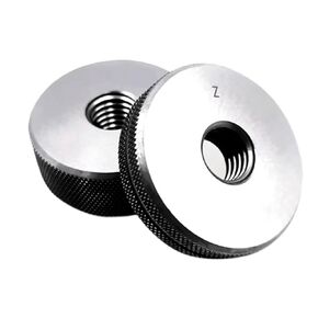 2 قطعة/مجموعة قياس حلقة الخيط تمرير وإيقاف متري 6G M0.8 .9 M1 6 M2 .5- M100(M64X6 6g) in Kuwait