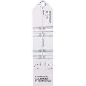 Turntable Cartridge Stylus Alignment Protractor Vinyl Record Calibration Tool Phonograph Accessories Adjustment Tool in Kuwait