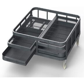 قاعدة شركة A&E Cage لـ WI8561، عجلة انزلاقية سهلة، صواني منزلقة وشبكات معدنية in Kuwait